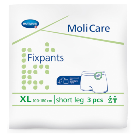 MOLICARE Fixpants short leg XL fixačné nohavičky 3 ks