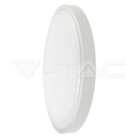 36W LED stropné svetlo s okrúhlym bielym rámom 6400K IP44 3820lm VT-8630 (V-TAC)