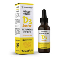 EKOMEDICA SK Prírodný vitamín D3 junior citrón 30 ml