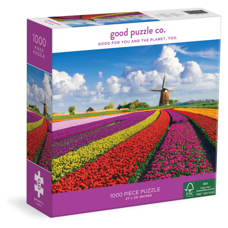 Puzzle Květiny v Holandsku (1000 dílků)