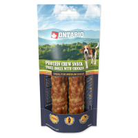 ONTARIO PROTEIN ZUVACI PAMLSOK MALA ROLKA S KURACIM 2 KS 12,7 CM