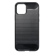 Silikónové puzdro na iPhone 12 Mini Forcell Carbon čierne