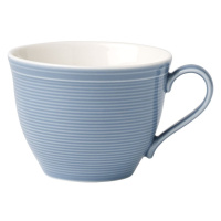Bielo-modrá porcelánová šálka na kávu Villeroy & Boch Like Color Loop, 250 ml