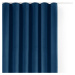 Modrý zamatový dimout záves 265x300 cm Velto – Filumi