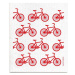 Jangneus Hubka - malé bicykle červené