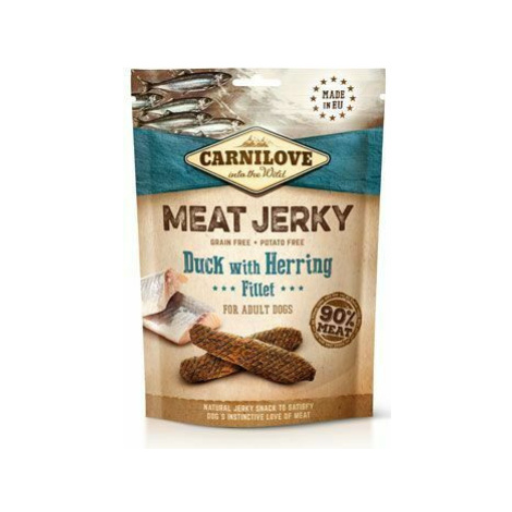 Carnilove Dog Jerky Duck&Herring Fillet 100g + Množstevná zľava