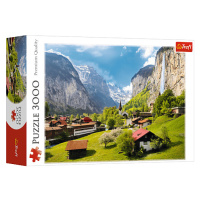 Trefl Puzzle 3000 - Lauterbrunnen, Švajčiarsko