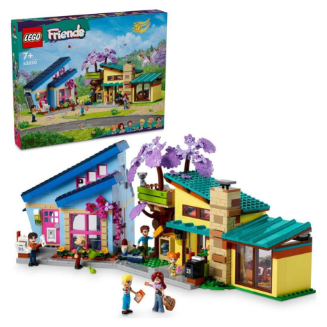 LEGO® Friends 42620 Rodinné domy Ollyho a Paisley