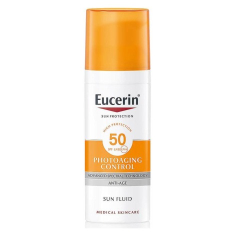 EUCERIN Sun Emulzia na opaľovanie na tvár proti vráskam Photoaging Control SPF 50 50 ml