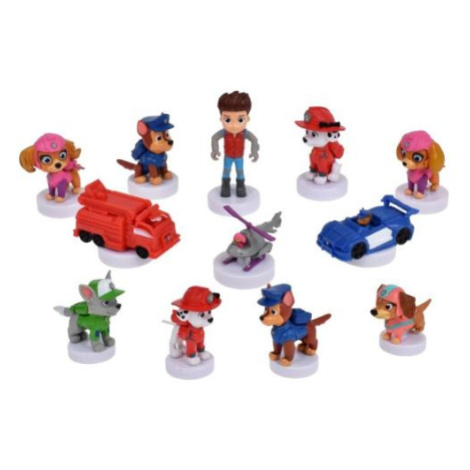 Paw Patrol The Movie: 12 figúriek s razítkom - Deluxe Box