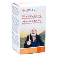 LIVSANE Vitamín C 200 mg 60 tabliet