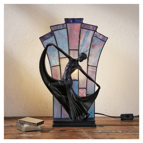 Stolná lampa Flamina v štýle Tiffany Artistar