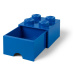 Modrý úložný box so zásuvkou LEGO®