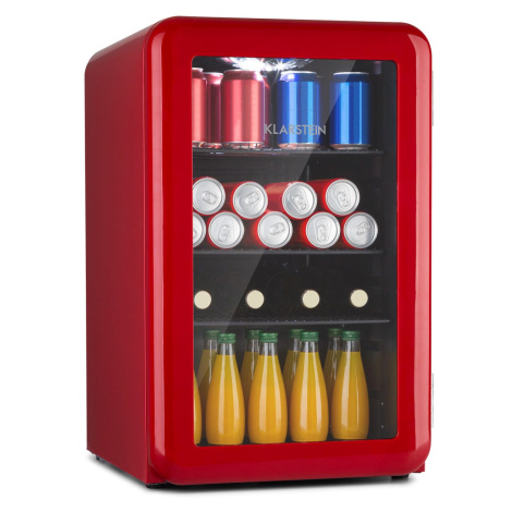Klarstein PopLife 70L, chladnička na nápoje, 70 l, 0 – 10°C, retro dizajn