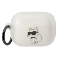 Púzdro Karl Lagerfeld Airpods Pro 2 cover transparent Ikonik Choupette (KLAP2HNCHTCT)