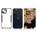 Tactical Quantum Stealth Kryt pre Apple iPhone 13 Clear/Black