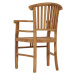 Záhradné stoličky 2 ks teakové drevo Dekorhome,Záhradné stoličky 2 ks teakové drevo Dekorhome