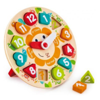 Hape Detské puzzle hodiny