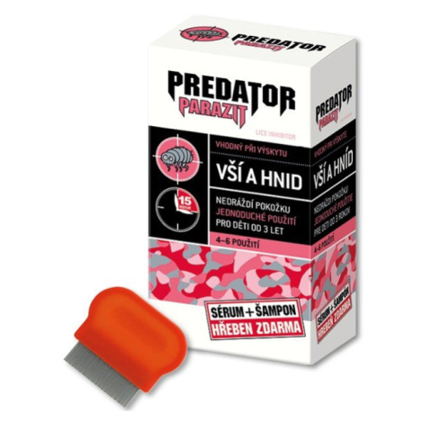 Leroy cosmetics Predator Parazit 2 x 100 ml + hrebeň darčeková sada