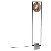 By Rydéns Dixton stojaca lampa 150 cm dymové sklo