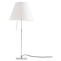 Luceplan Costanza stolová lampa D13i hliník/biela