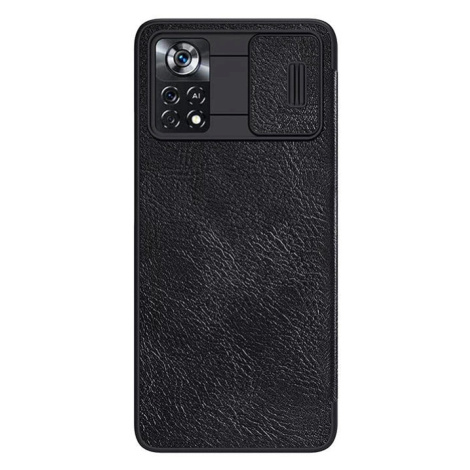 Púzdro Nillkin Qin Leather Pro case for Xiaomi Poco X4 Pro 5G, black (6902048245891)