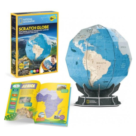 Puzzle 3D National Geographic Zemegula - 21 dielikov