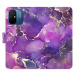 Flipové puzdro iSaprio - Purple Marble - Xiaomi Redmi 12C