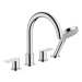 Vaňová batéria Hansgrohe Vernis Shape so sprchovacím setom chróm 71459000