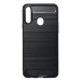 Silikónové puzdro Forcell Carbon pre Samsung Galaxy A21s čierne