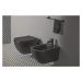IDEAL STANDARD - Tesi Závesné WC s doskou SoftClose, Aquablade, čierna T3546V3
