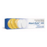 Maxi-Kalz 500 tbl eff 20x500mg