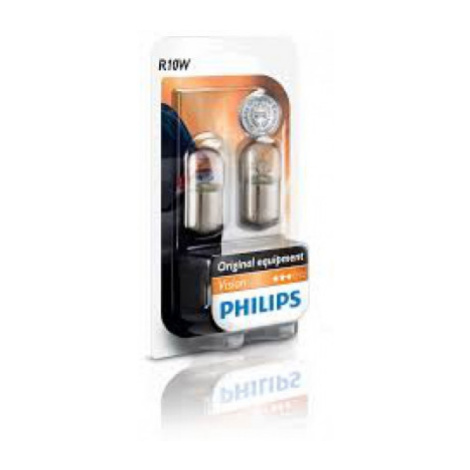 Žiarovky Philips R10W 12V 2ks