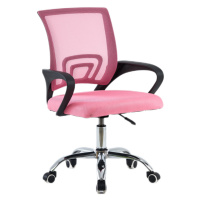 Kancelárska stolička DEX 4 NEW Ružová,Kancelárska stolička DEX 4 NEW Ružová