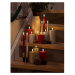 LED sviečky v súprave 3 ks (výška  15 cm) Sille Exclusive – Sirius