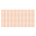 Obrus 137x259 cm Peach Stripe – Meri Meri