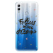Odolné silikónové puzdro iSaprio - Follow Your Dreams - black - Huawei Honor 10 Lite