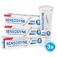 SENSODYNE Zubná pasta Repair & Protect 3 x 75 ml