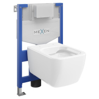MEXEN/S - WC predstenová inštalačná sada Fenix XS-F s misou WC Stella, biela 6803368XX00