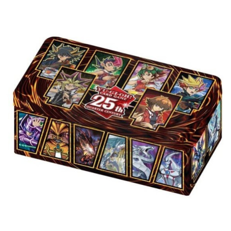 Konami Yu-Gi-Oh 25th Anniversary Tin: Dueling Heroes plechová krabička