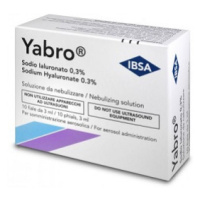 Yabro roztok na rozprašovanie s kyselinou hyalurónovou 0,3% sterilný 10x3 ml