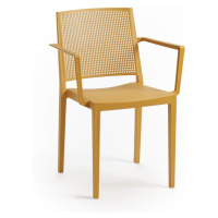 Jedálenská stolička GRID ARMCHAIR Hořčicová