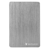 VERBATIM Store 'n' Go HDD 1TB USB 3.2/USB-C Gen 1 ALU Slim šedý