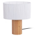 Stolová lampa s tienidlom z papierového výpletu v bielo-prírodnej farbe (výška 30,5 cm) Sheer Ov