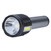 Solight LED ručné nabíjacie svietidlo, 150+150lm, Li-Ion, USB