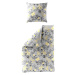 Bierbaum obliečka bavlnený satén 6475 Yellow Garden 140x200/70x90 cm