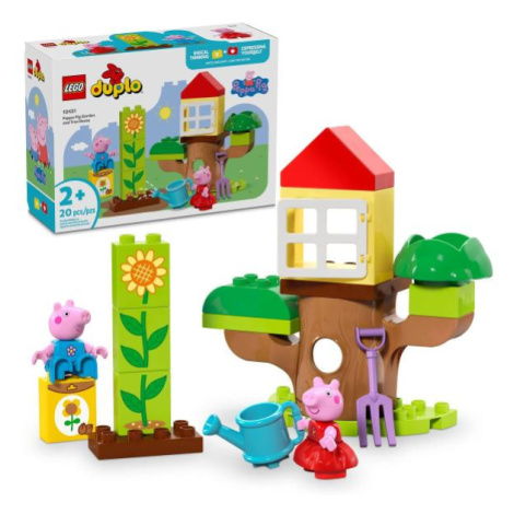 LEGO® DUPLO® 10431 Prasiatko Peppa – záhrada a domček na strome