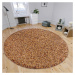 Okrúhly koberec v bronzovej farbe ø 120 cm Shag – Hanse Home
