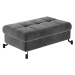 ELTAP POUF LORELLE, PAROS 06, DARK GRAY, 27731