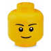 LEGO® úložná hlava veľkosť S chlapec